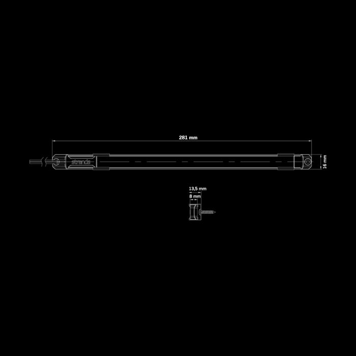 UNITY INTERIÖRSLAMPA LED – VIT 281 MM