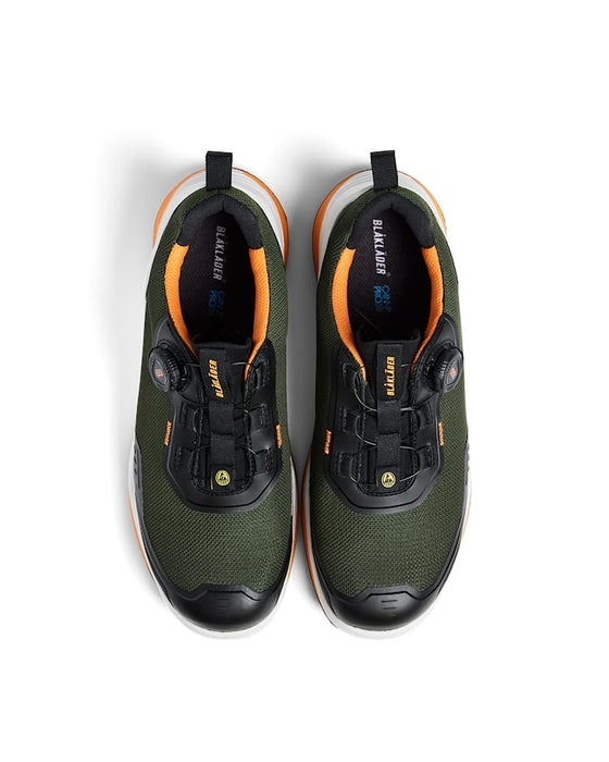 2486 STRIKER Skyddssko S3S Skogsgrön/Rost (4240)