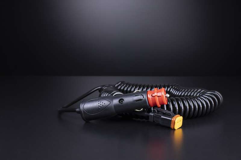 KABEL MED DT-KONTAKT+CIGGPLUGG