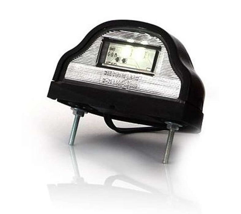 NUMMERSKYLTSBELYSNING 2 LED, SVART