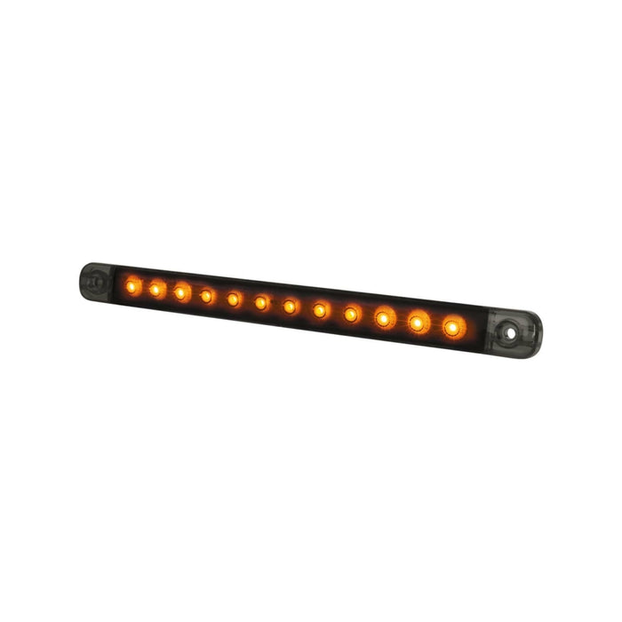 DARK KNIGHT SLIM BLINKERS LEDORANGE LED KLART GLAS