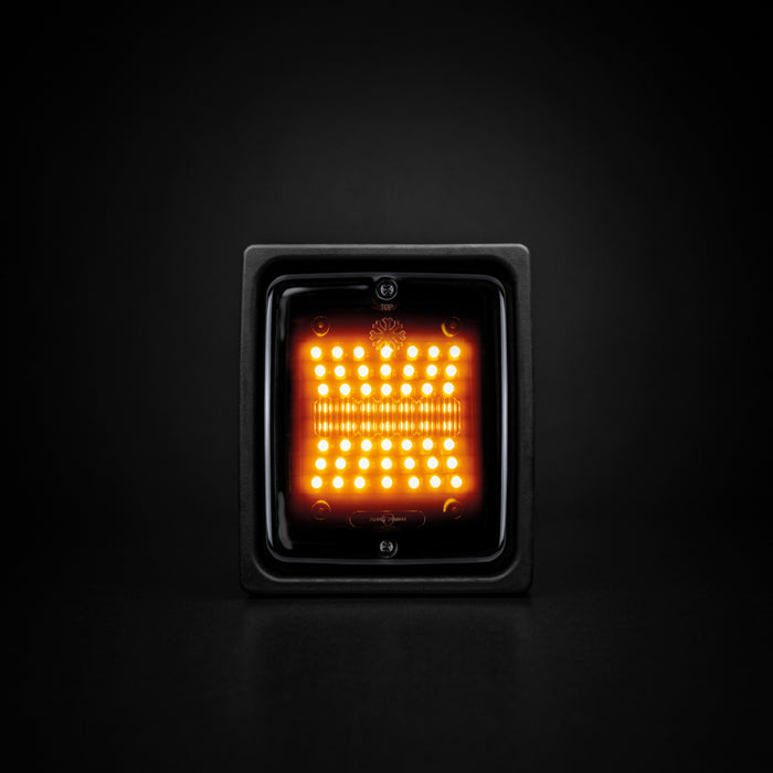 DARK KNIGHT SQUARE IZE LED,BLINKERS