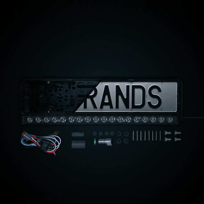 NUUK E-LINE LICENSE PLATE LED BAR