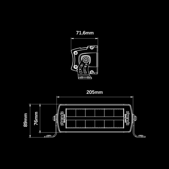 SIBERIA DR LED BAR 8″