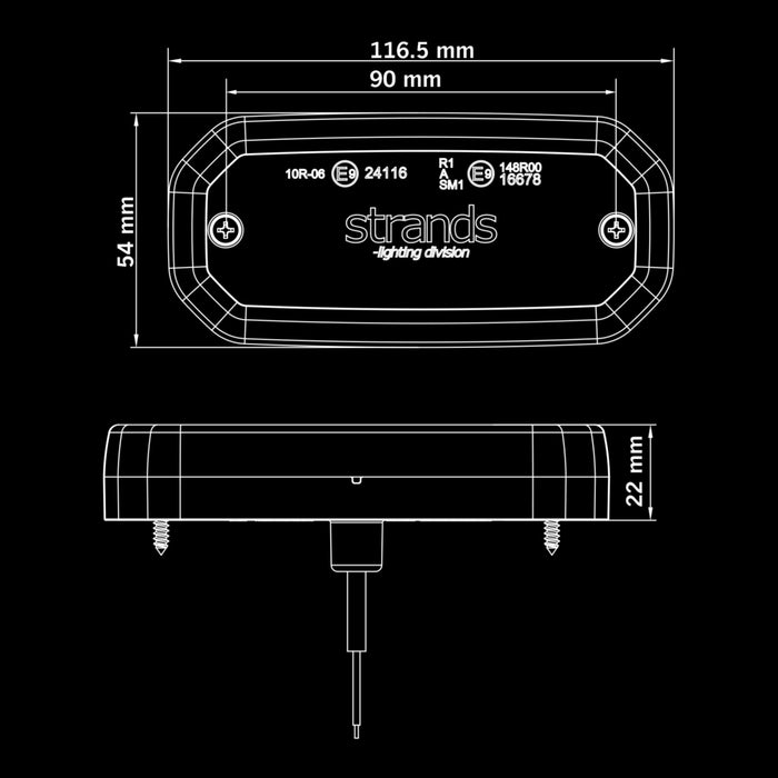 FOR9T SCALE SIDOMARKERING ORANGE